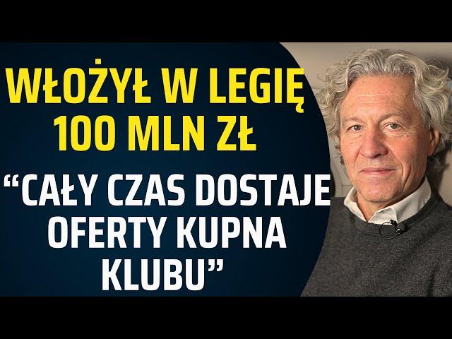 Od pracy w McDonald's do właściciela Legii Warszawa - Dariusz Mioduski w Biznes Klasie