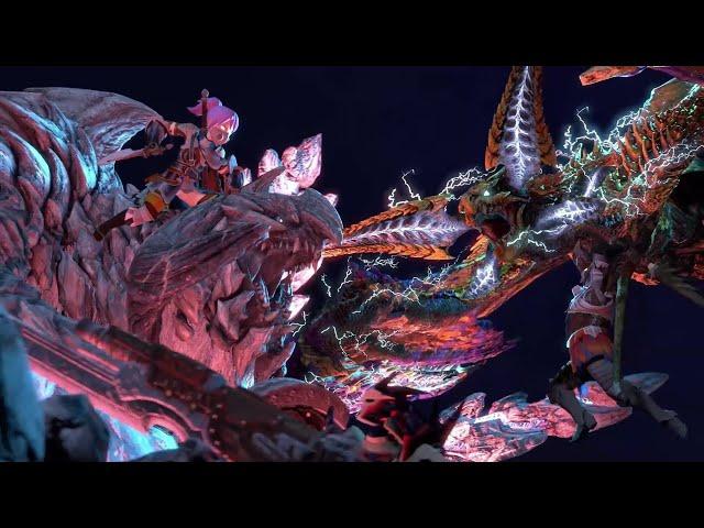 Chained Arkveld vs the Guren Hunters