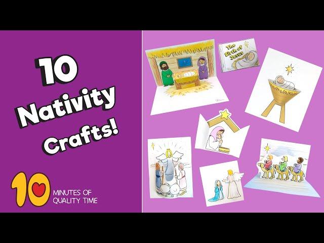 Nativity Craft Pack - Christmas Printables For Kids