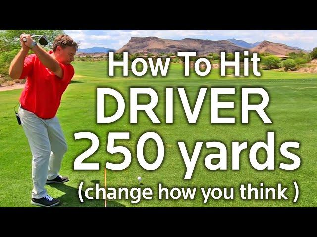 HOW TO HIT DRIVER LONGER  - (250 YARDS or More)