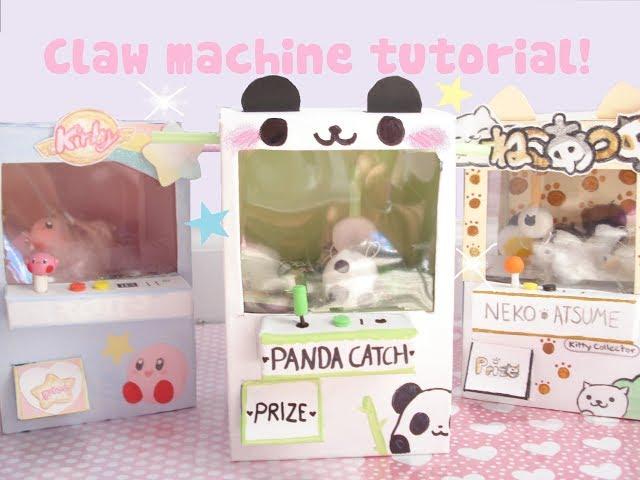 How to make a claw machine!