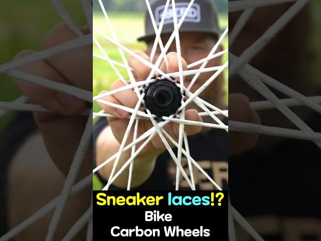 Shoe Laces?! The Secret Behind Carbon Bike Wheels ‍️ Berd Spokes ⭐