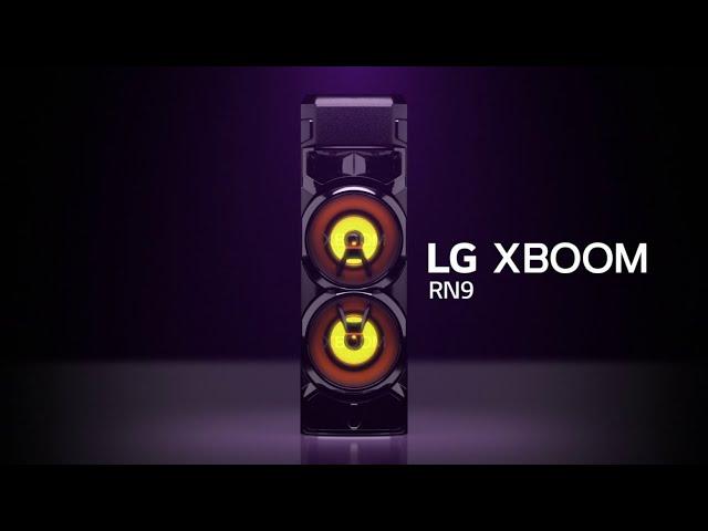 LG XBOOM | Conoce el nuevo minicomponente RN9