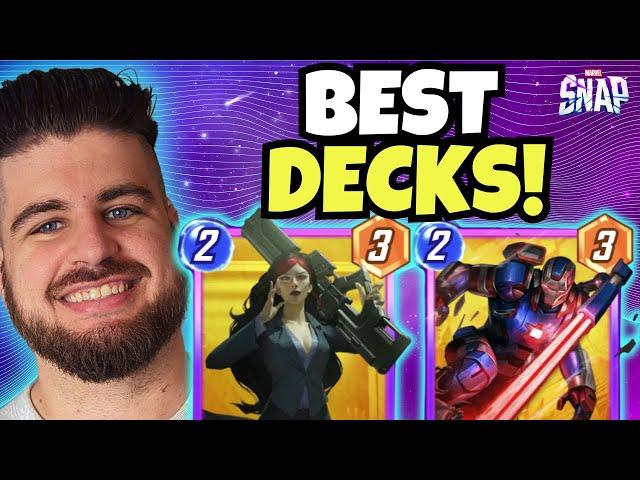 The BEST DECKS To CLIMB In MARVEL SNAP! | KMB Top Infinite Decks 1/12/24 January Dark Avengers SZN