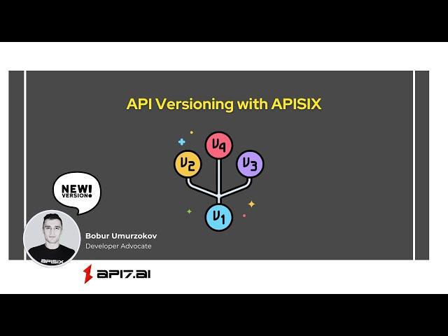 API Versioning with APISIX