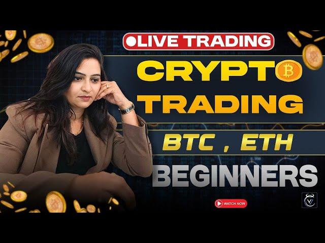 Crypto Live Trading today, March 16 @vjinvestment #bitcoin #ethereum #cryptotrading