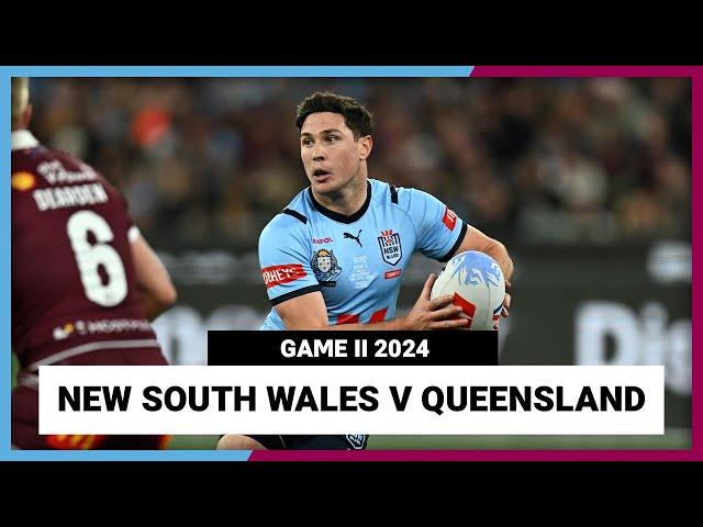 State of Origin 2024 | NSW Blues v QLD Maroons | Full Match Replay | Game 2