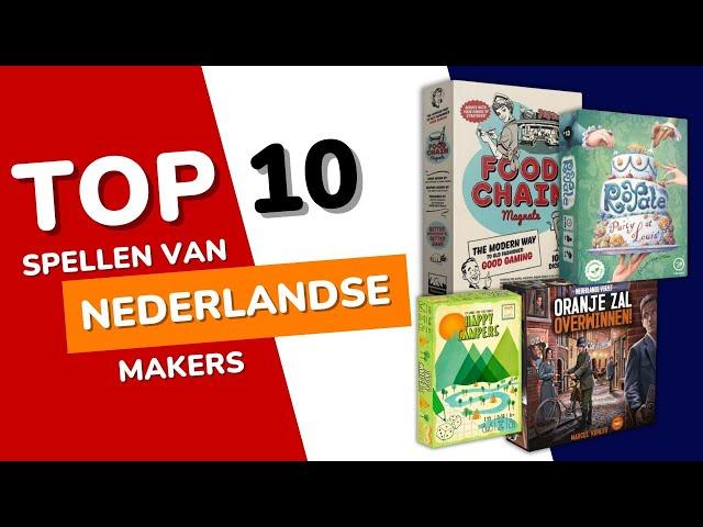 Top 10 - Spellen van Nederlandse Makers