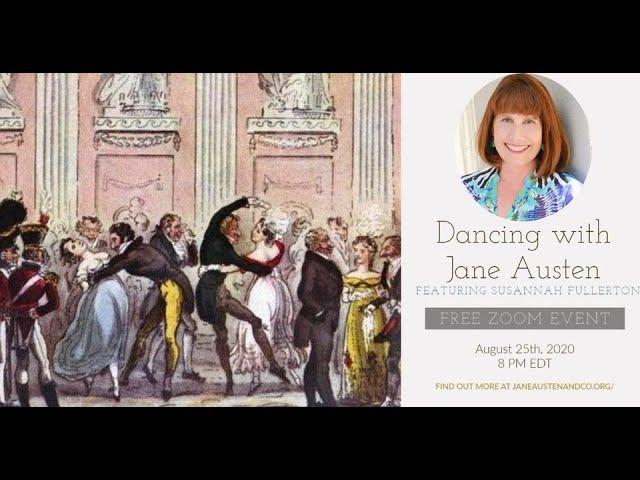 Jane Austen & Co.: "Dancing With Jane Austen," featuring historian and author Susannah Fullerton