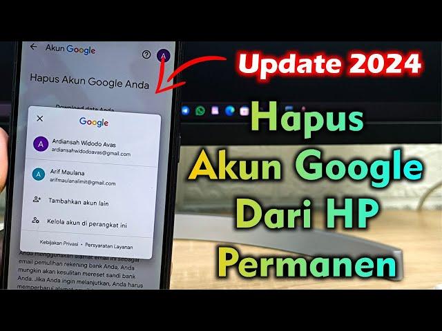 Cara Menghapus Akun Google Dari Perangkat | Hapus Akun Google Permanen 2024