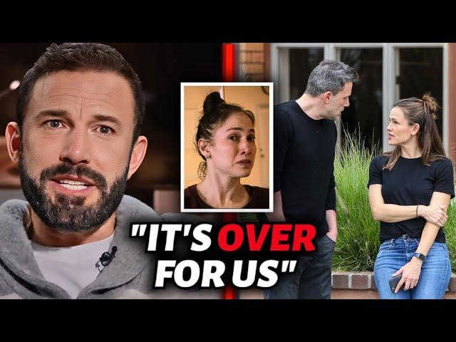 Ben Affleck CONFIRMS His DIVORCE With Jennifer Lopez | Ben PLANS To Be BACK With Jennifer Garner