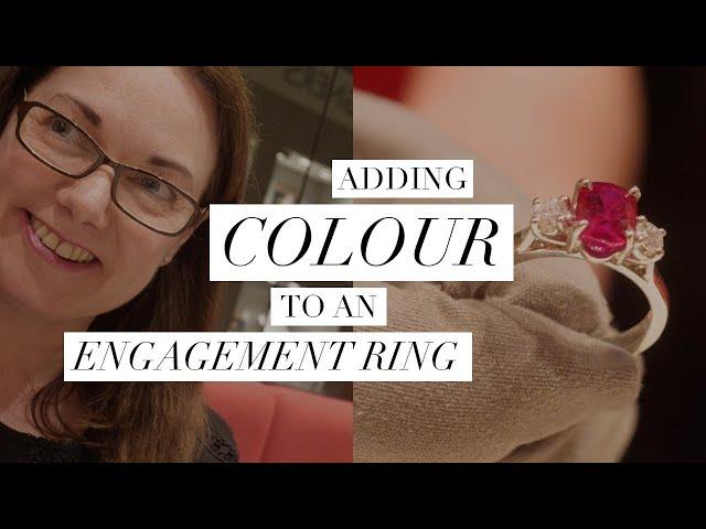 Why you should add Colour to an Engagement Ring