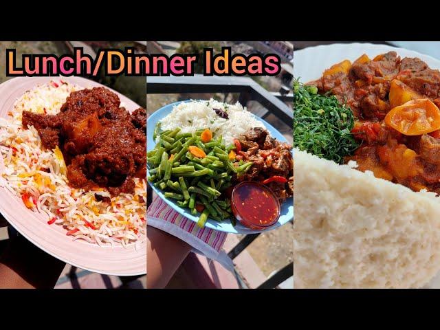 DINNER IDEAS/COOK WITH ME‼️AINA YA VYAKULA VYA JIONI #lunch