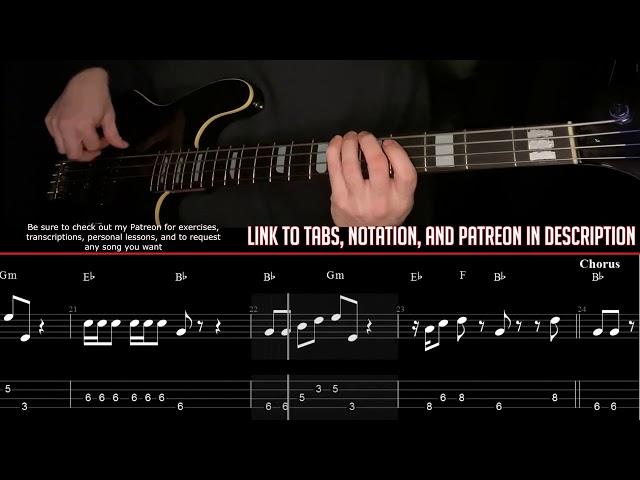 Bob Marley - One Love (Bass Line w/tabs and standard notation)