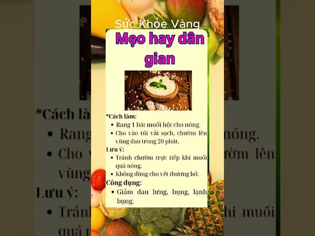 Bí Quyết Giữ Gìn Sức Khỏe Toàn Diện | Sức khỏe vàng #ChămSócSứcKhỏe #BảoVệSứcKhỏe #SốngKhỏeMỗiNgày