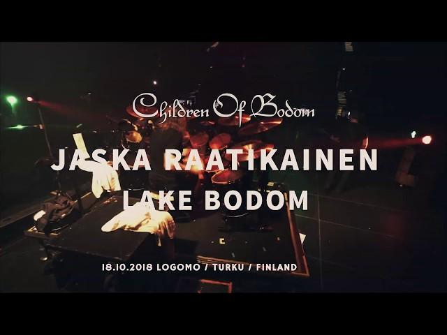 Children of Bodom Jaska Raatikainen Drumcam 'Lake Bodom' / Turku,Finland