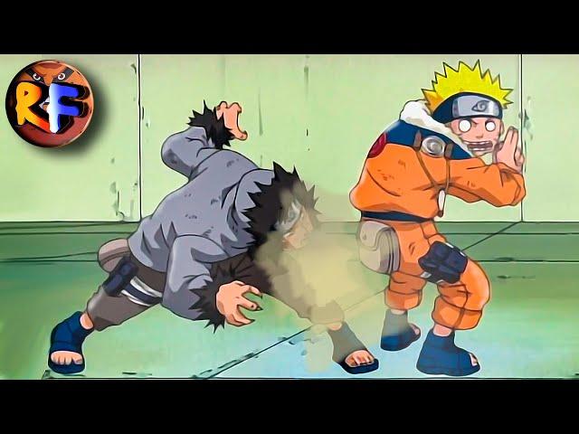 Секретная техника наруто. Наруто против Кибы. Экзамен на чунина. Naruto vs Kiba full hd