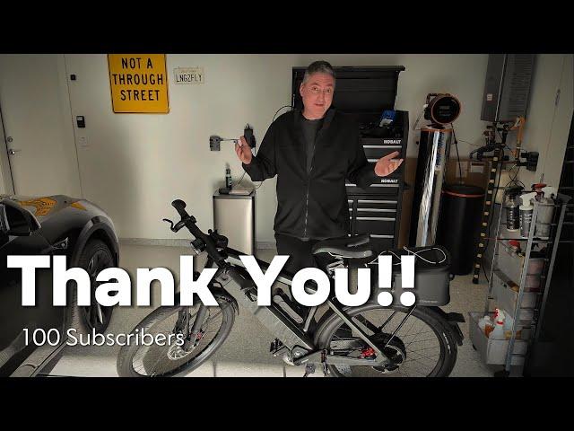 First 100 Subscribers Watching Stromer ST7 Videos - Thank You