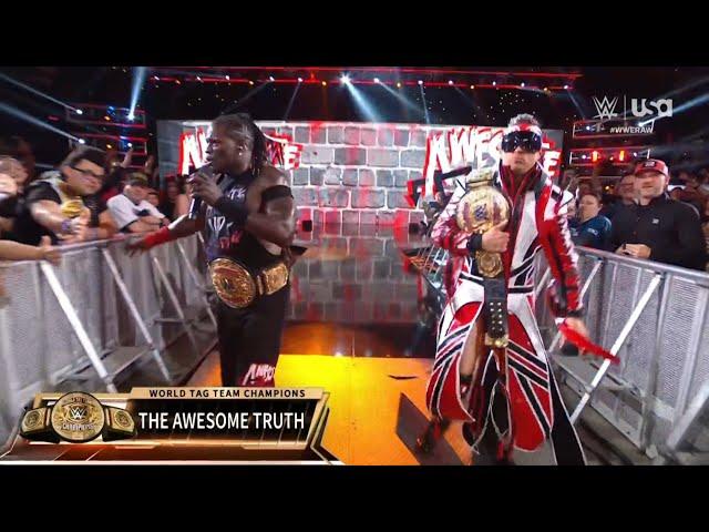 The Awesome Truth Entrance - WWE Monday Night Raw, April 22, 2024