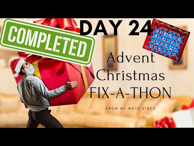 My Mate Vince Advent Christmas REPAIR Challenge - Day 24 Final One