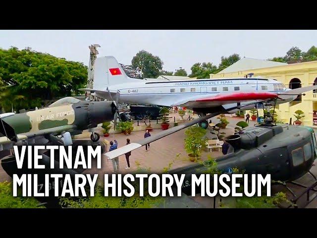 The Vietnam Military History Museum - HANOI, Vietnam