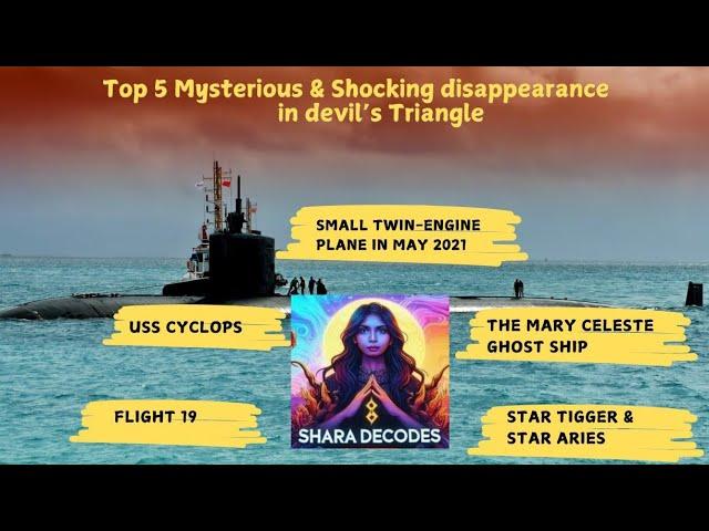 The Bermuda triangle | mysteries and Disappearance | Shara decodes