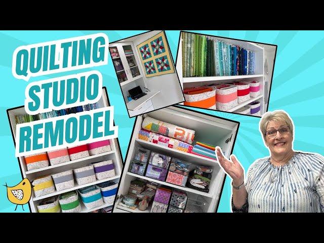 Small Space Quilting Studio Tour ~It's FINALLY done! 2024