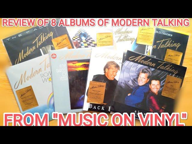 Review of 8 albums of Modern Talking on coloured vinyls from "Music On Vinyl"