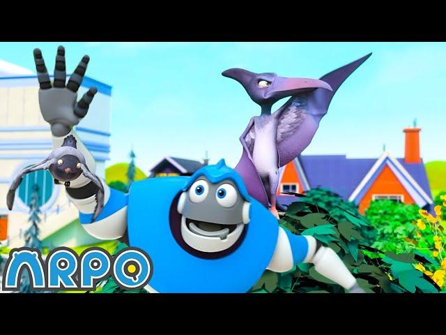 Prehistoric Transformation | ARPO | Educational Kids Videos | Moonbug Kids