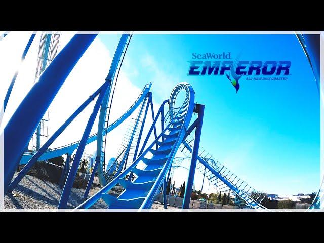 'Emperor' On Ride POV - Sea World San Diego