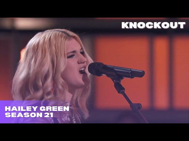 Hailey Green: "God's Country" (The Voice Season 21 Knockout)