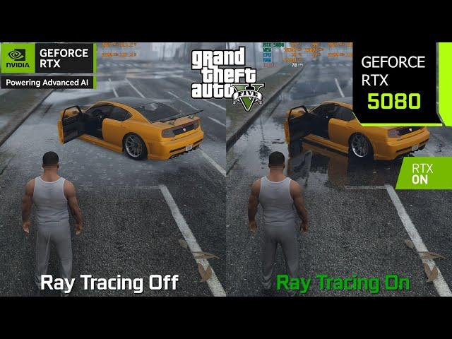 GTA 5 PC Enhanced Update | Ray Tracing On vs Off - Graphics/Performance Comparison | RTX 5080