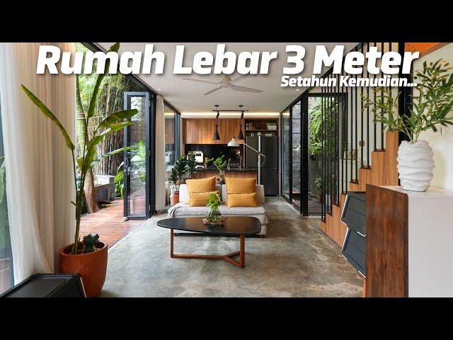 Rumah Kecil Lebar Cuma 3 Meter! InspiArsi: Mahadiyanto Architect