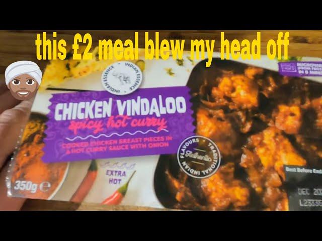 chicken vindaloo £2 herons food review, very surprised