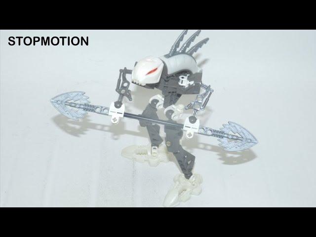 Building LEGO Bionicle Rahkshi Kurahk Set 8588 Stopmotion