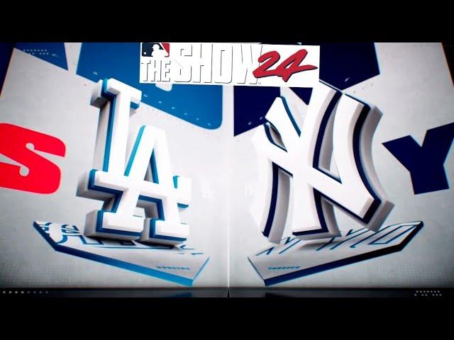 LA DODGERS vs NY YANKEES (MLB 24 PO)| 29 OCT  MLB The Show 24 #mlbtheshow24 #mlb