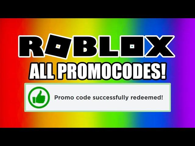 ROBLOX - ALL PROMOCODES! (2020)