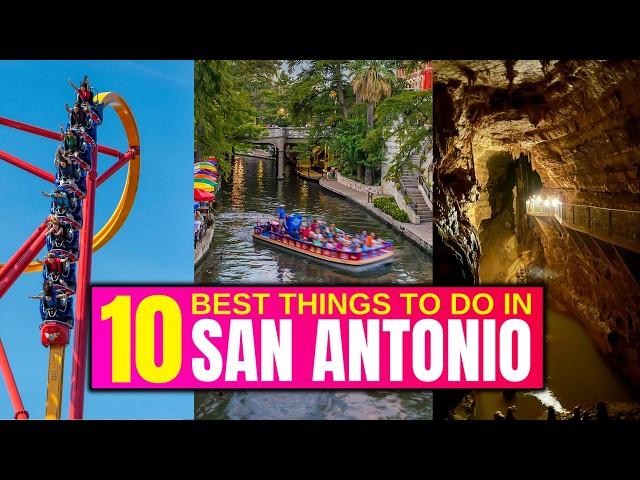 Top 10 BEST Things To Do In San Antonio Texas!