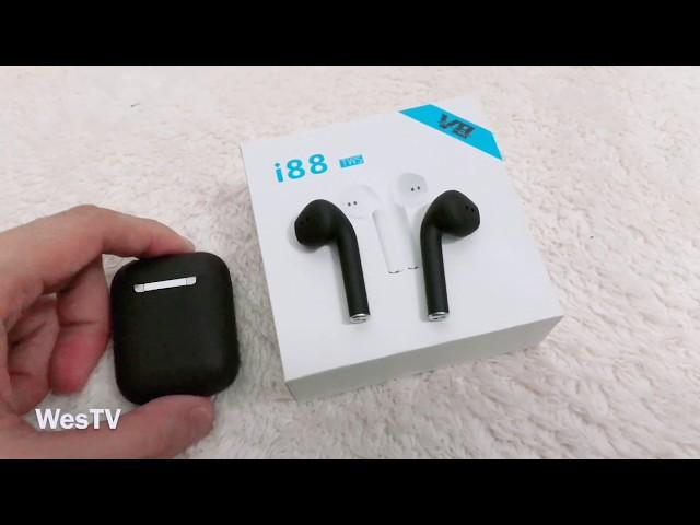 i88 TWS MATTE BLACK | UNBOXING | WESTV