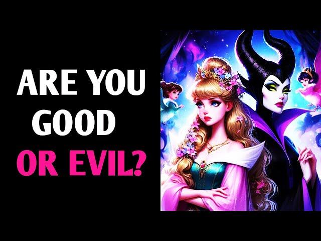 ARE YOU GOOD OR EVIL? QUIZ Personality Test - Pick One Magic Quiz