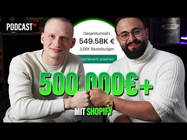 549.582€ in 90 Tagen mit eigenem Online Shop | Podcast Teil 1