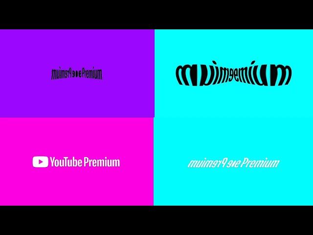 YouTube Premium Logo Effects (Klasky Csupo 2001 Effects) Quadparison