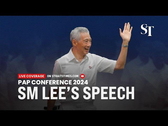 [LIVE] SM Lee Hsien Loong’s speech | PAP conference 2024