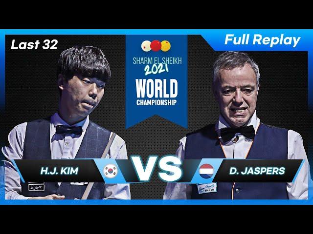 Last 32 - Haeng Jik KIM vs Dick JASPERS (73rd World Championship 3-Cushion)