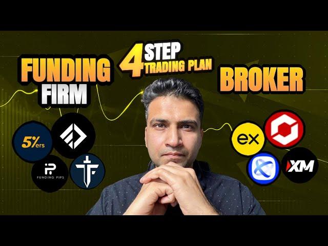 Secrets to Big Money Trading: Funding Firm vs Broker #exness #tradingplan