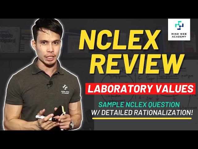 NCLEX Review | Sample Question with Laboratory Values | Mind Web