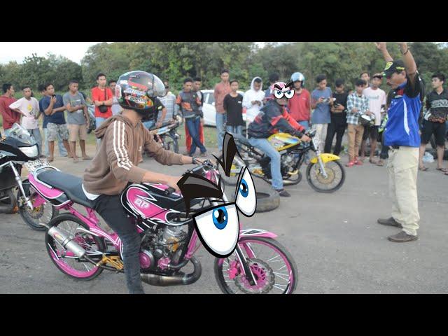 Drag race Dheni.AP vs Wahyu