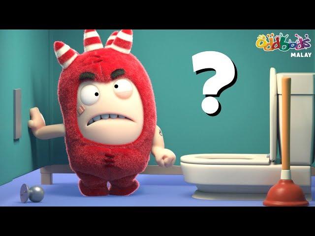 Oddbods | Pintu Tandas | Kartun Lucu untuk Kanak-Kanak