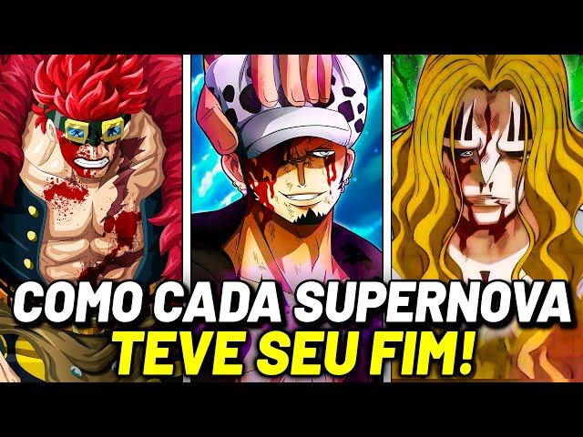 ENTENDA COMO CADA SUPERNOVA FOI MORTO/DERROTADO EM ONE PIECE - HISTÓRIA COMPLETA