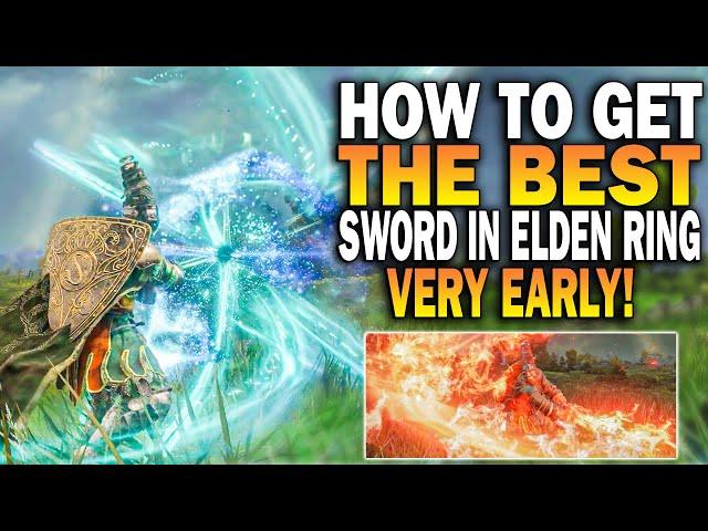 How To Get The BEST Sword In Elden Ring EARLY! The Sword Of Night And Flame